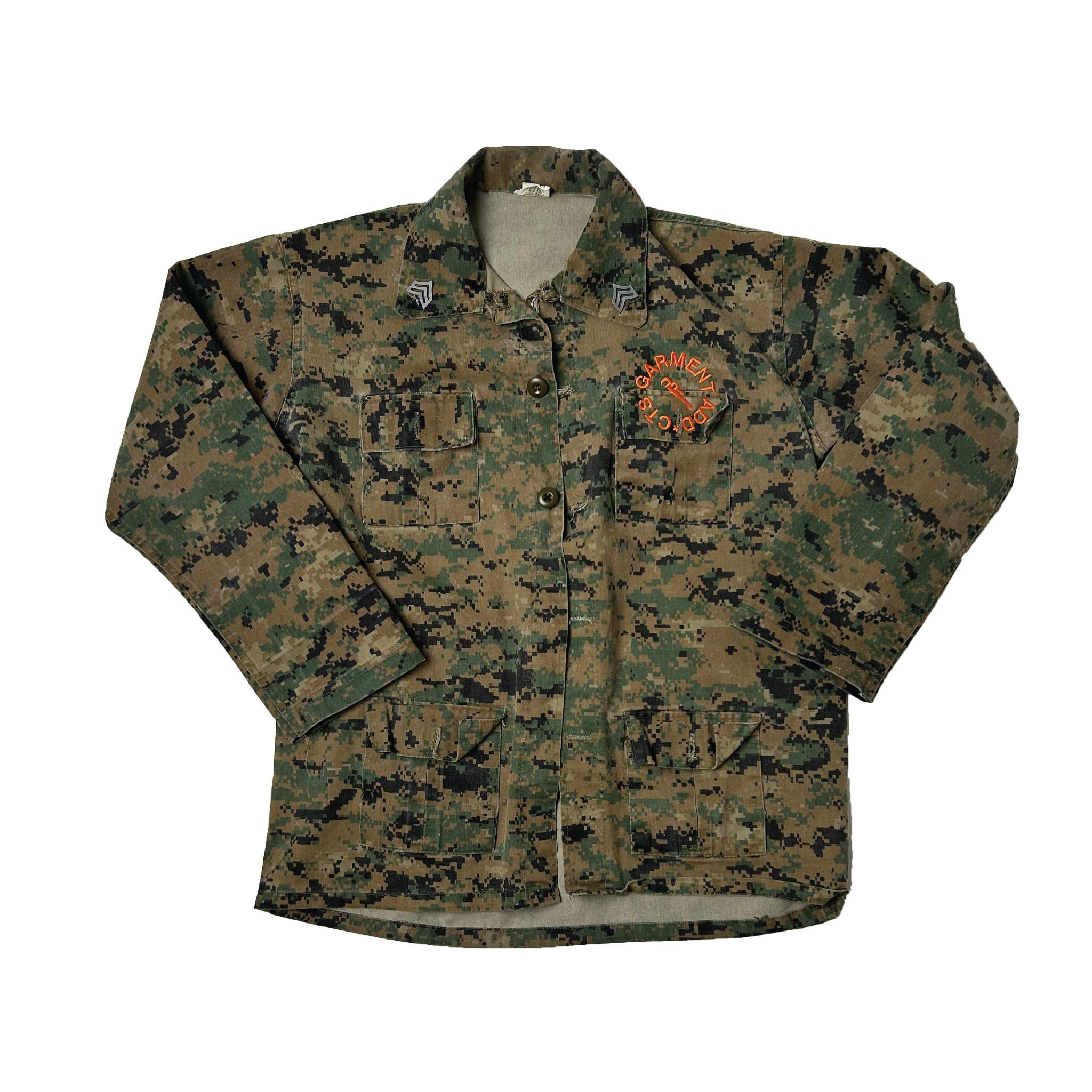 Camo Trench Jacket