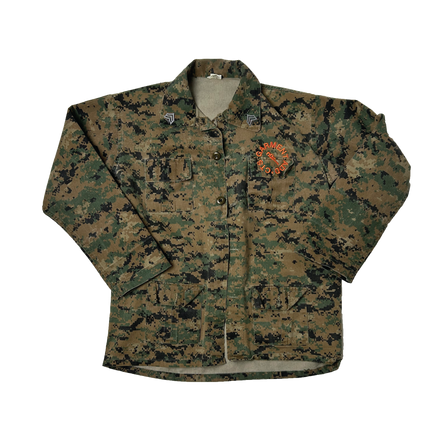 Camo Trench Jacket